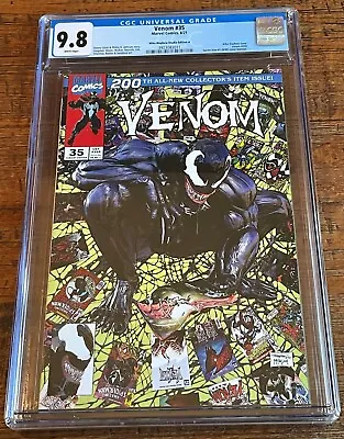 Venom 35 200 Cgc 9.8 Mike Mayhew Todd Mcfarlane Spider-man 1 Homage Variant-a • $109.99