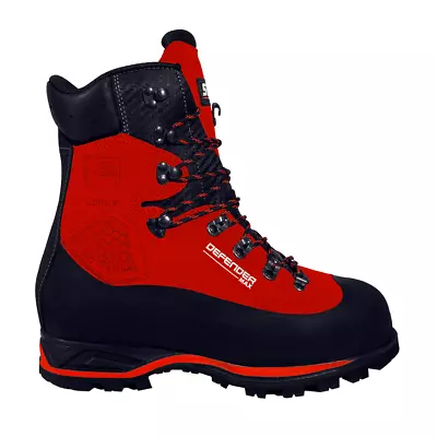 Stein DEFENDER MAX Chainsaw Boots Class 2 Red • £237.05