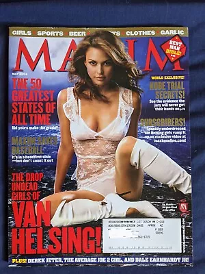 MAXIM Magazine #77 May 2004 Josie Marian Van Helsing Playboy Sexy • $1.25