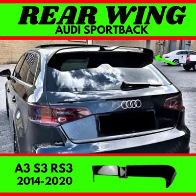 Oettinger Wing For Audi A3 S-Line RS3 S3 Rear Spoiler Gloss (14-20) Hatchback • $199.99