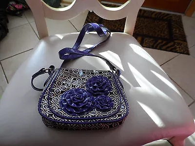 Vera Bradley Frill Crossbody Handbag In Simply Violet  • $12