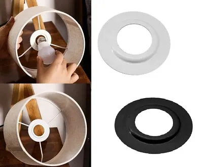 Lamp Shade Reducer Ring Plate / Light Fitting Washer / Metal Adaptor Converter  • £5.79