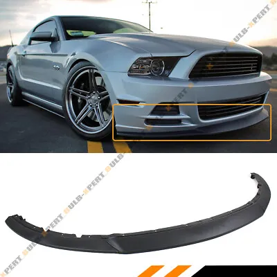 For 2013-2014 Ford Mustang R Style Lower Front Bumper Lip Chin Spoiler Splitter • $92.99