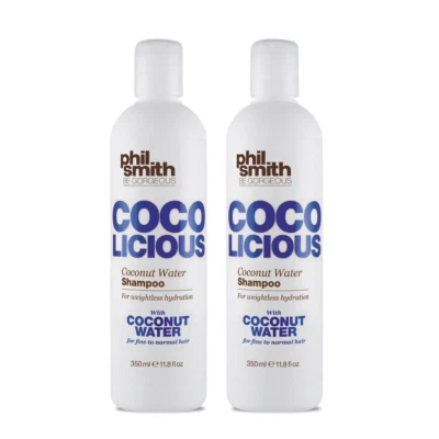 £9.99 • Buy 2x Phil Smith Coco Licious Coconut Water Shampoo 350ml