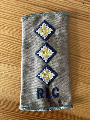 RLC MTP Captain Rank Slides Royal Logistics Corps Rank Slides RLC • £2.50