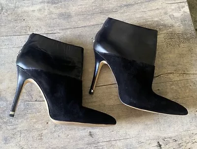 Michael Kors Freya Ankle High Heel Black Booties • $35