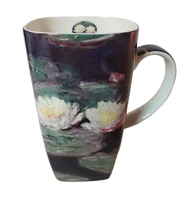 McIntosh Fine Bone China Claude Monet Water Lilies Grande Java Coffee Mug • $15