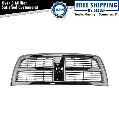 $373.80 • Buy Front Chrome Grille For Dodge Ram Pickup Truck 2500 3500 Brand New