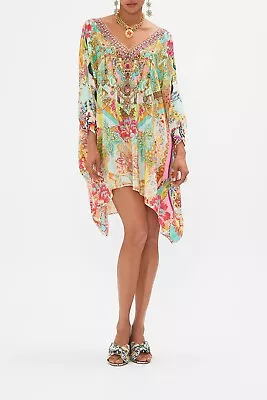 Camilla Short Kaftan With Jersey Cuff Open Size    An Italian Welcome  • $375