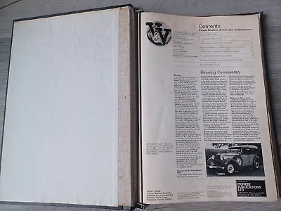 Veteran And Vintage Magazine Binder ×12 Volume Nineteen September1974-August1975 • £11.99