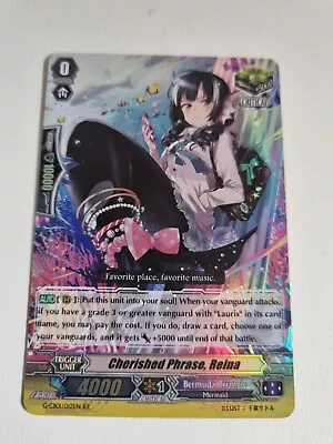 Cherished Phrase Reina G-CB01/012EN RR Cardfight!! Vanguard • £2