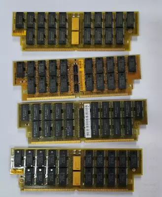 4x DEC 5419103 5019079-01 MS44-AA 4MB MEMORY SIMM For VAXStation 3100 ** • $59.07