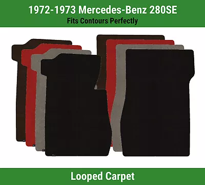 Lloyd Classic Loop Front Row Carpet Mats For 1972-1973 Mercedes-Benz 280SE  • $93.99
