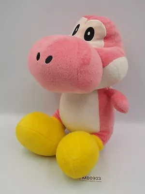 Yoshi Yossy MB0903 Pink Mario Party Sanei BIG L Beanie Plush 10  Toy Doll Japan • $51.02