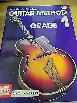 Mel Bay's Modern Guitar Method Grade 1 Paperback Book • $5.99