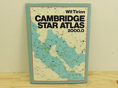 Cambridge Star Atlas 2000.0 - Hardcover By Tirion Wil - GOOD • $14.95