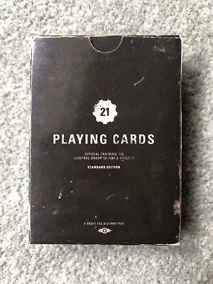 Rare Fallout New Vegas Playing Cards - Collectors Edition Exclusive! • $230