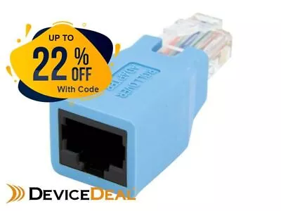 StarTech Cisco Console Rollover Adapter For RJ45 Ethernet Cable (M/F) - Blue • $14.51