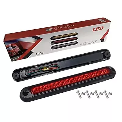 2pcs 15LEDs Trailer Brake Tail Light Bar Stop Turn Signal Lights Assembly Run... • $25.31