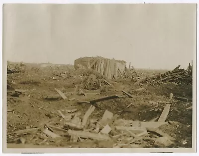 ABANDONED GERMAN POST. WWI.  (8x10 REPRINT) • $39.89