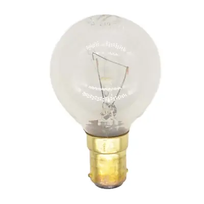 Sylvania Fancy Round Incandescent Light Bulb B15 240V 40W Clear 603925C • $7.62