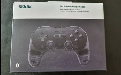 8bitdo Transparent Black Pro 2 Wireless Controller • $110