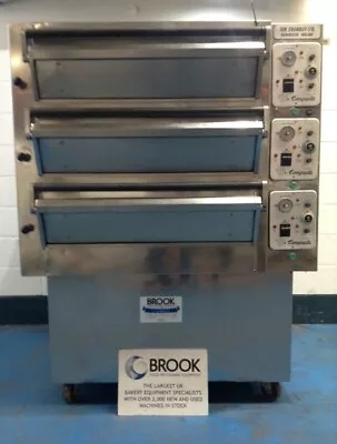 Used Tom Chandley 6 Tray 3 Deck Low Crown New Mist Steam System  • £5650