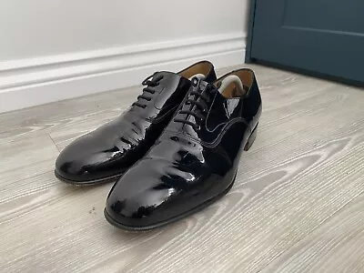 John Land Mens Patent Leather Shoes Size 9 • £9.99