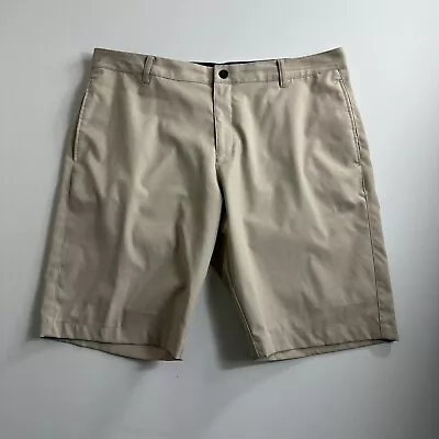 PUMA 10  Stretch Performance Beige Golf Shorts Mens SZ 38 Active Casual Preppy. • $22.99