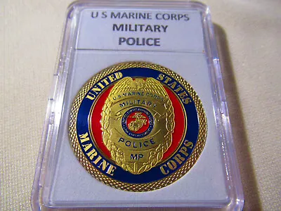 US MARINE CORPS MILITARY POLICE Challenge Coin • $14.99