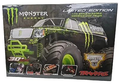 Limited Edition Monster Energy Traxxas Monster Jam Truck RC Car RARE NEW IN BOX • $1100