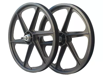 SKYWAY Tuff 6 Spoke S/B Wheel Sets Black • $259