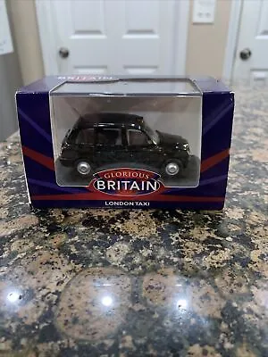 £14.69 • Buy SEALED Glorious Britain Diecast London Taxi Toy Car Sealed In Box With Stand