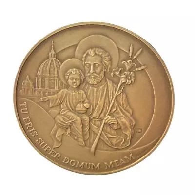 Bronze Annual Papal Medal - Year 8 - 2020 Pope Francis Pontificate Mint • $287.99