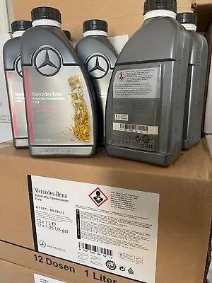 Genuine Mercedes-Benz ATF D971 MB 236.17 002-989-06-03-12 - (6x1L Can) • $136.45