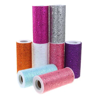 $9.99 • Buy Glitter Confetti Mesh Roll, 6-Inch, 10 Yards