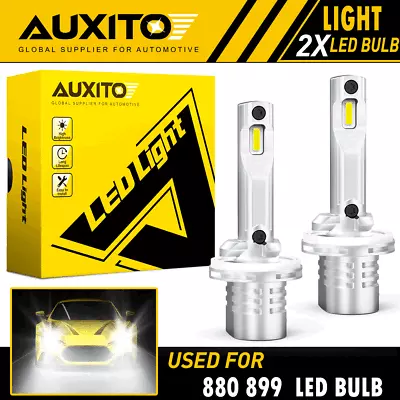 AUXITO CANBUS 880 881 899 LED Fog Driving Light Bulb Conversion Kit 6500K Lamp A • $24.99