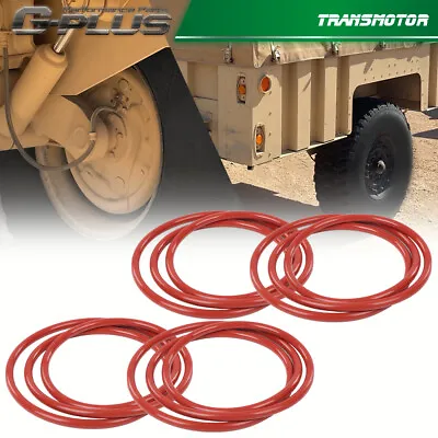 4PK Red O-Rings Military Humvee Split Rims Wheel Seal And M1101 M1102 Trailers • $76.09