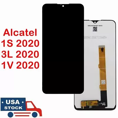 $29.99 • Buy LCD Display + Touch Screen For Alcatel 1S 2020 5028A/3L 2020 5029/1V 2020 5007