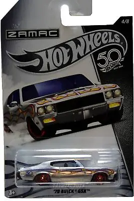 2018 Hot Wheels 50th Anniversary Zamac #4 70 Buick GSX • $2.50