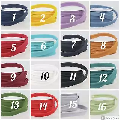 Flanged 18mm Wide Piping Cord 5 Mm Polycotton Bias Binding Cut - Per Metre • £1.69