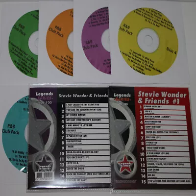 KARAOKE LEGEND+R&B MOTOWN 7 CD+G Disc Stevie Wonder & Friends #99+100 ALL NEW  • $19.99