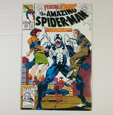 Amazing Spider-Man # 374 NM MARVEL COMICS 1992 VENOM ATTACKS! • $11