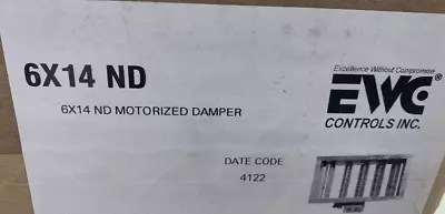 EWC Controls ND 6x14 Motorized Damper • $91