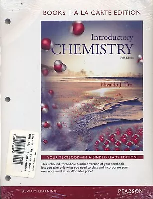 NEW Introductory Chemistry 5th Tro + Mastering Access Code SAME AS 9780321910073 • $31.50