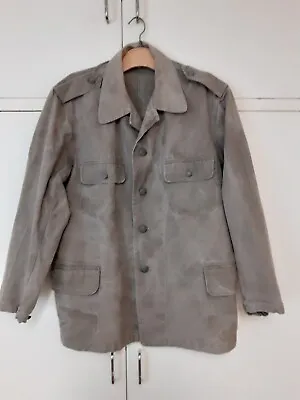 Swedish Home Guard (Hemvarnet) Jacket M1941 Cotton Size 112/44 Grey Used Gc. • £18.50
