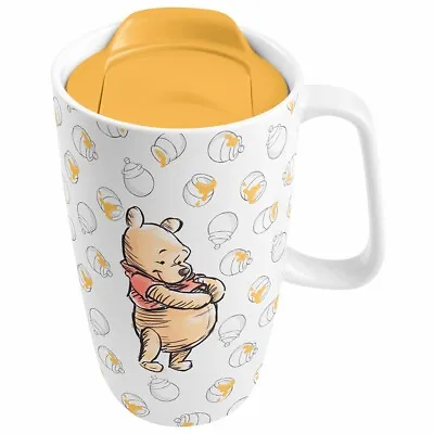 Disney Winnie The Pooh Ceramic Travel Mug • $16.50