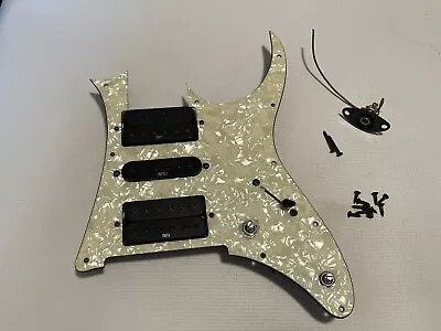 2007 Ibanez RG350DX Guitar Loaded Factory White Pearloid Pickguard Pickups • $79.99