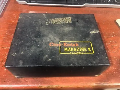 Vintage Cine-Kodak Magazine 8 Camera In Original Case - Untested - Great Cond. • $19.99