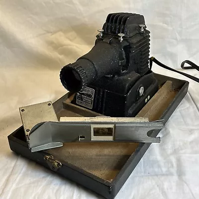 1940s Golde Vintage Slide Projector Model 300 P Working W/Slide Holder Working! • $45.99